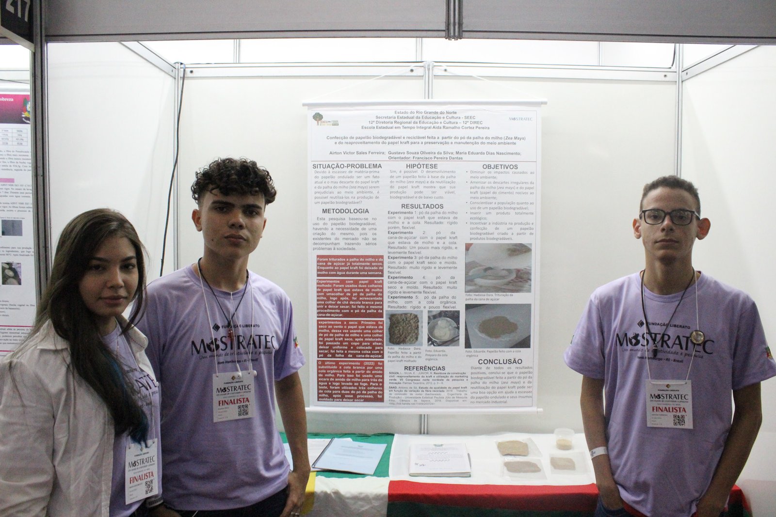 JOVENS PESQUISADORES DE SÃO PAULO, MACAPÁ E MOSSORÓ APRESENTAM PROJETOS SUSTENTÁVEIS NA MAIOR FEIRA DE - imagem 3