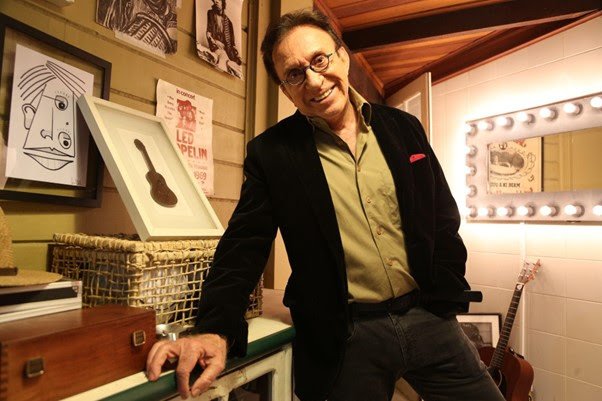 MOACYR FRANCO SE APRESENTA NO TEATRO BRADESCO, EM SÃO PAULO.