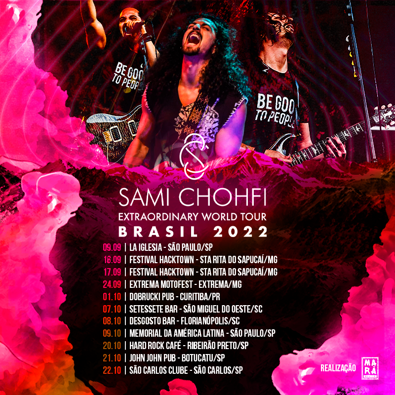 MÚSICO AMERICANO-BRASILEIRO SAMI CHOHFI LEVA SUA "EXTRAORDINARY WORLD TOUR" PARA O INTERIOR DE SÃO PAULO - imagem 2