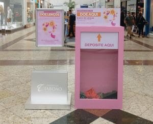Shopping Taboão promove arrecadação de lenços em parceria com o Instituto Quimioterapia & Beleza