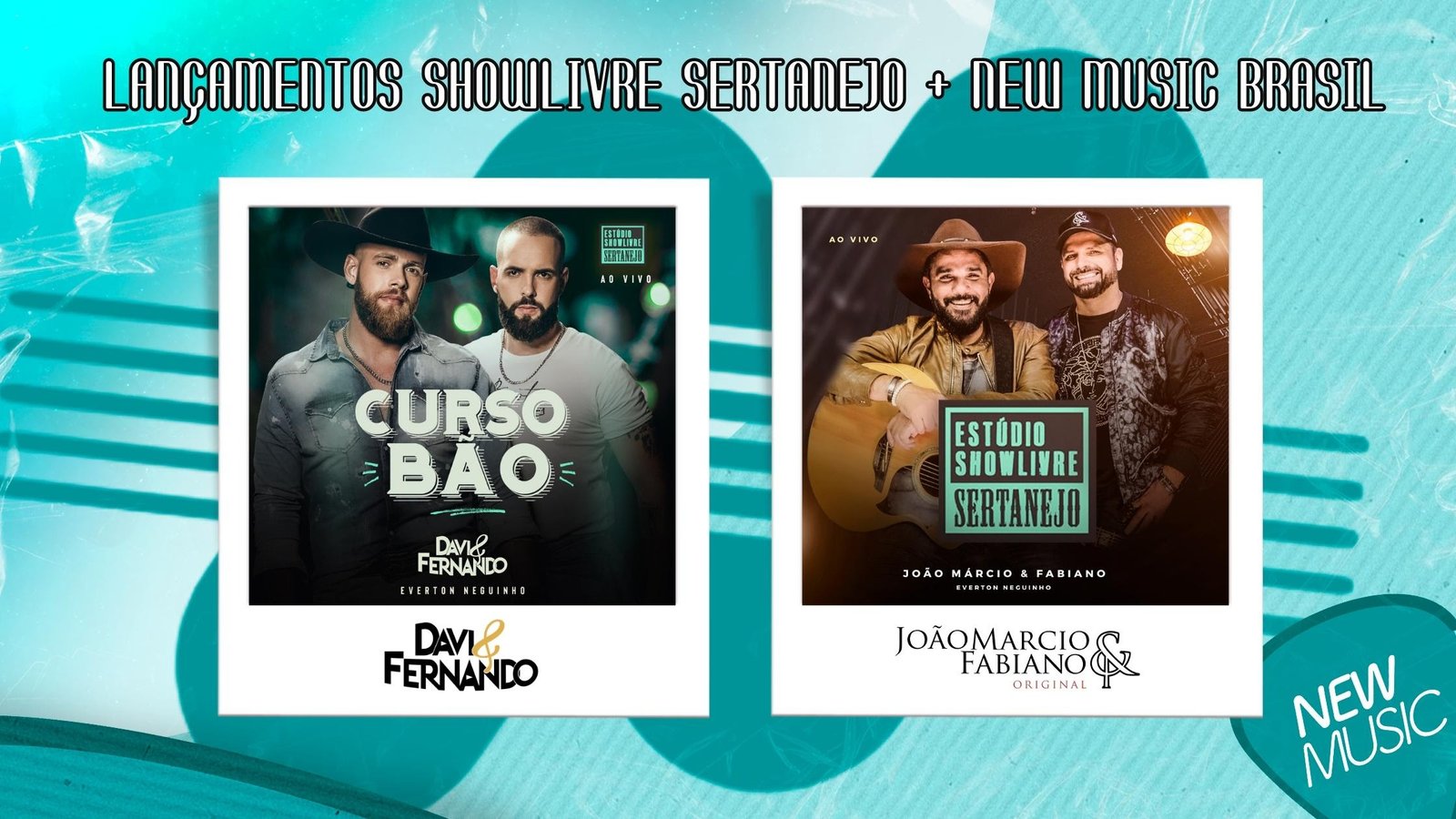 Showlivre + New Music e os sucessos sertanejos do momento