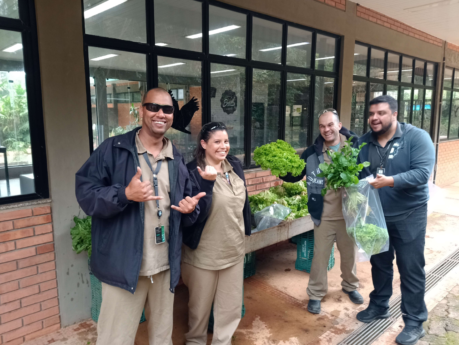 “Vegetable Garden”, projeto social do Instituto Givaudan e Brazbio, doa mais de 600 alimentos por mês
