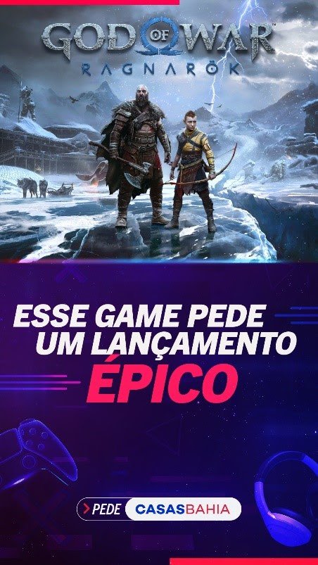 Casas Bahia Marginal Tietê será palco do lançamento do jogo ‘God Of War: Ragnarök’ no Brasil - imagem 2