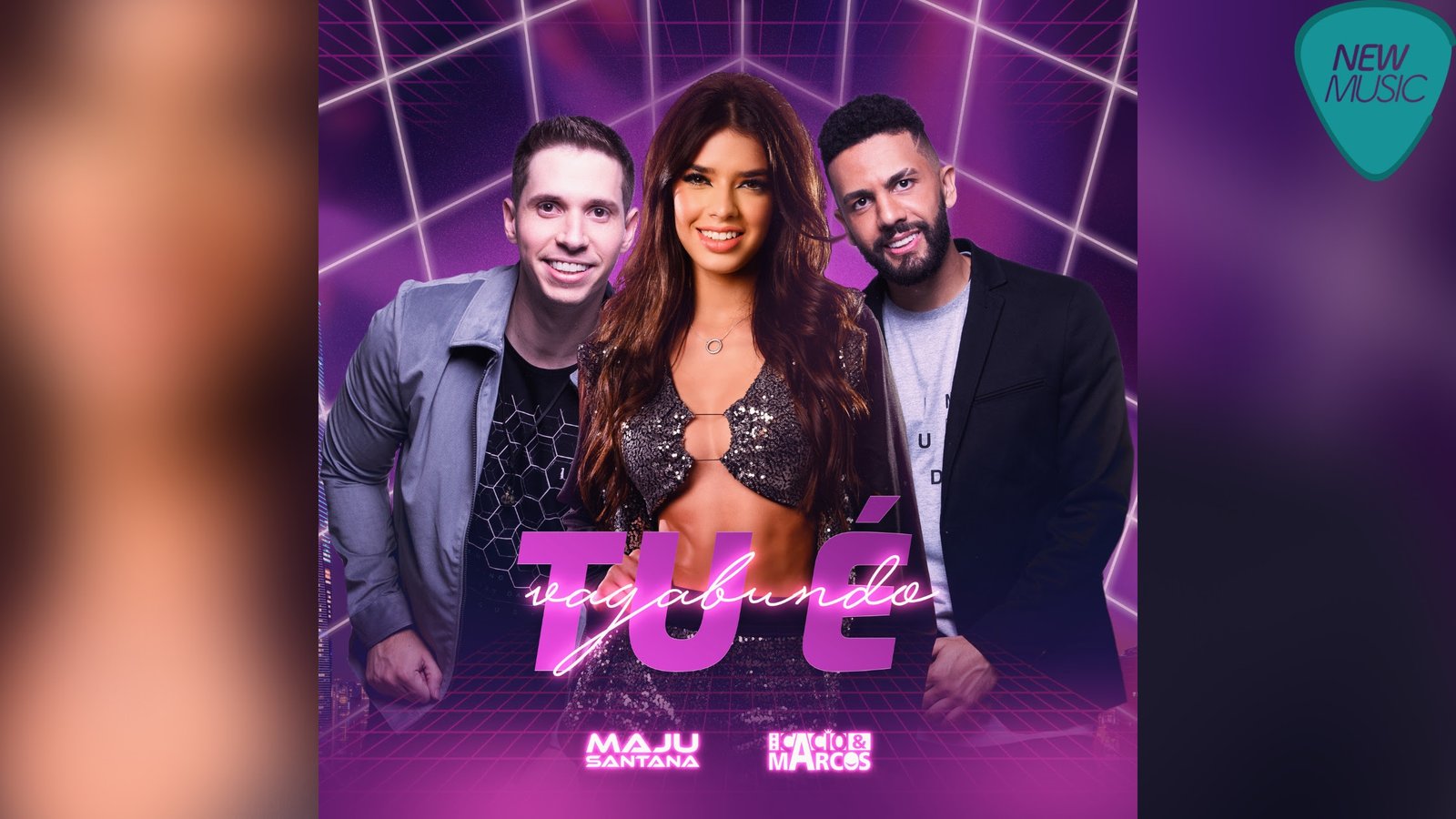 Chama a DJ Maju Santana! Cacio & Marcos lançam parceria inédita com a DJ e influencer do momento