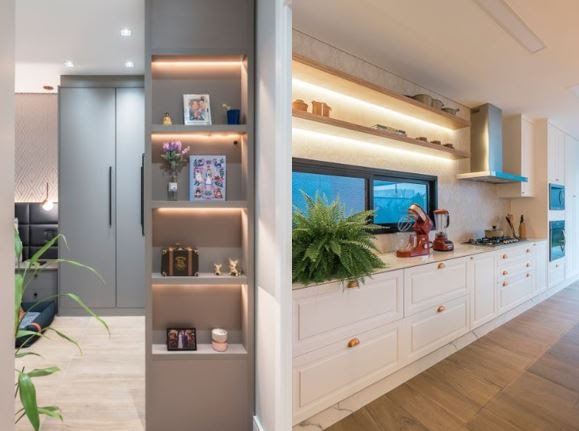 Explore a tendência das fitas LED nos mobiliários residenciais - imagem 7