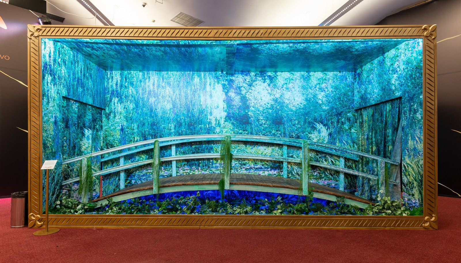 Exposição Monet Le Rêve une arte em ambiente cenográfico e experiências imersivas - imagem 2