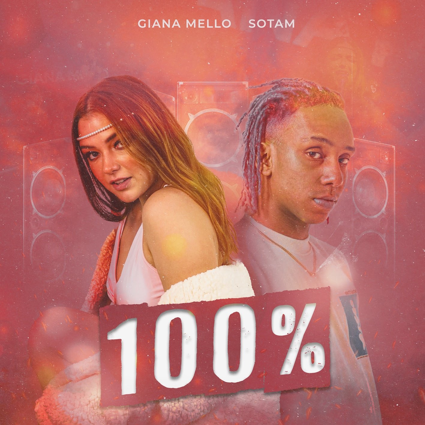 Giana Mello lança novo single "100%" feat. Sotam
