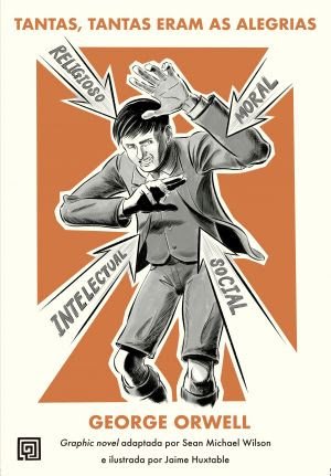 Infância de George Orwell é ilustrada em Graphic Novel inédita no Brasil