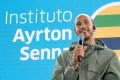 Instituto Ayrton Senna leva Lewis Hamilton para conversar com estudantes em escola pública de São Paulo - imagem 3
