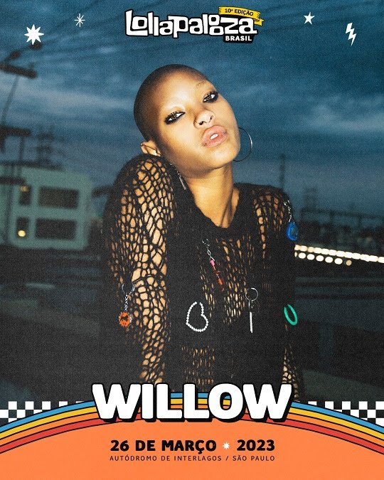 Lollapalooza Brasil confirma WILLOW como atração de domingo