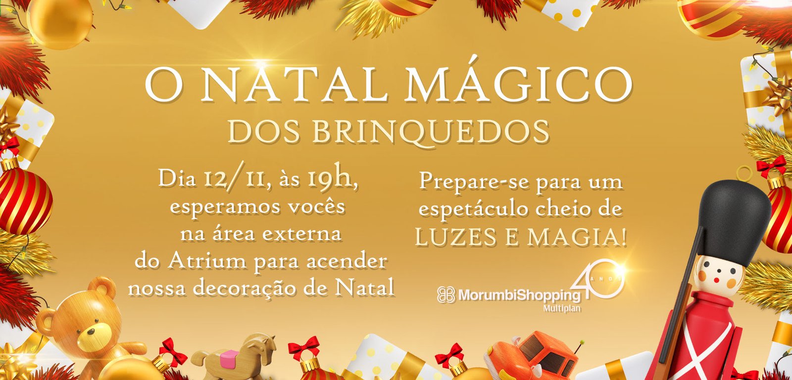 MorumbiShopping apresenta o Natal Mágico dos Brinquedos - imagem 2