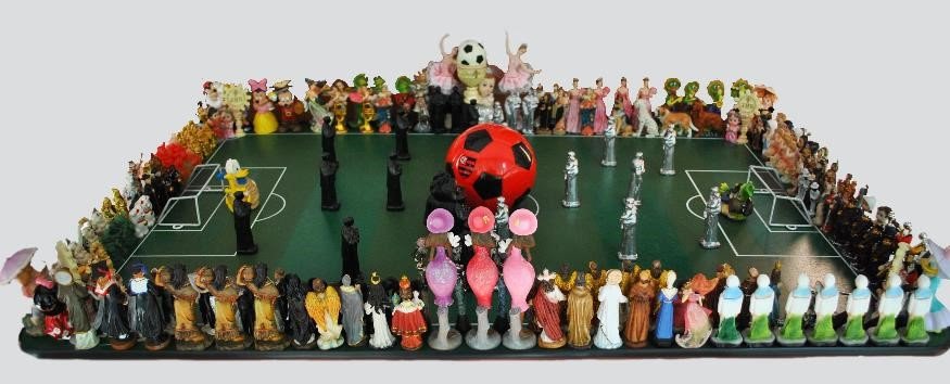 Obras de arte se conectam com o futebol na exposição “Playmode”