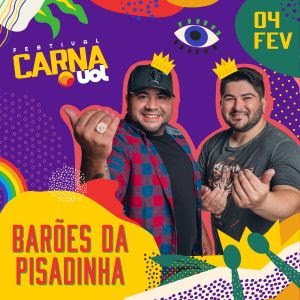 Os Barões da Pisadinha levarão o melhor do piseiro para o CarnaUOL 2023