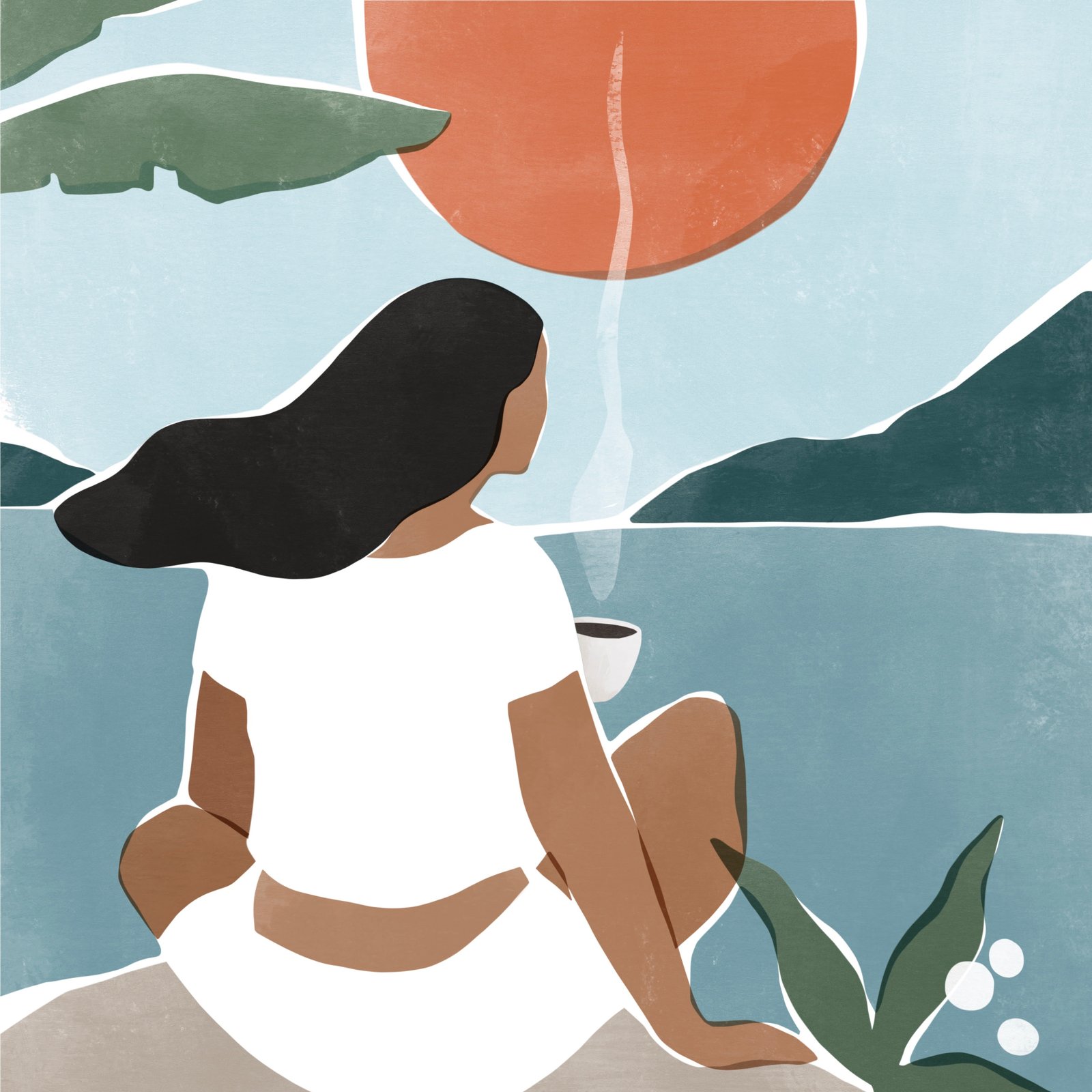 Uma nova e criativa maneira de retratar a cultura do café: 9 ilustrações de artistas para os 9 países - imagem 8
