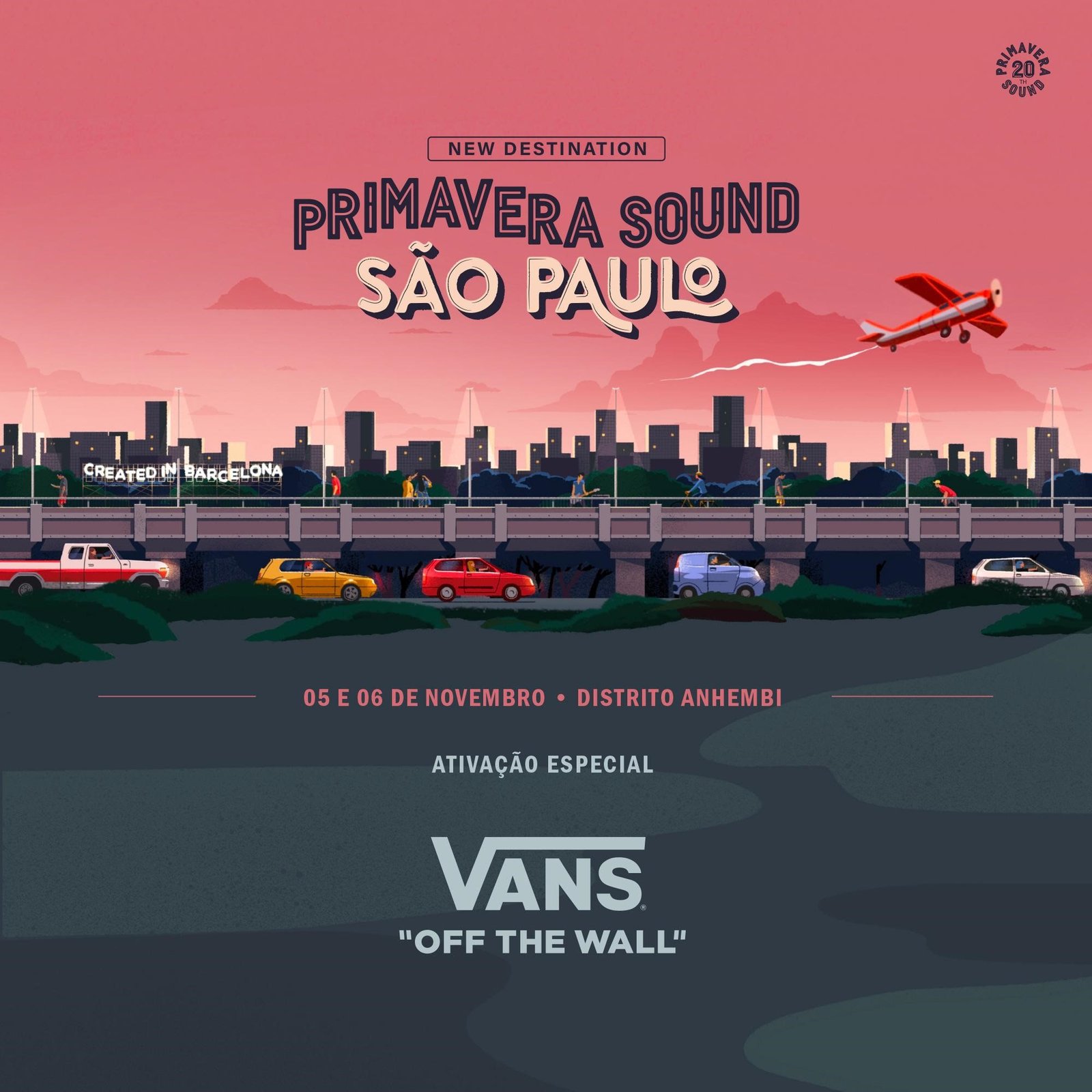 Vans e Primavera Sound São Paulo colaboram e celebram a música e a expressão criativa em sua essência