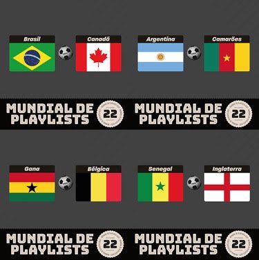 Mundial de Playlists, competição promovida pelo Sesc São Paulo, revela classificados e confrontos da segunda