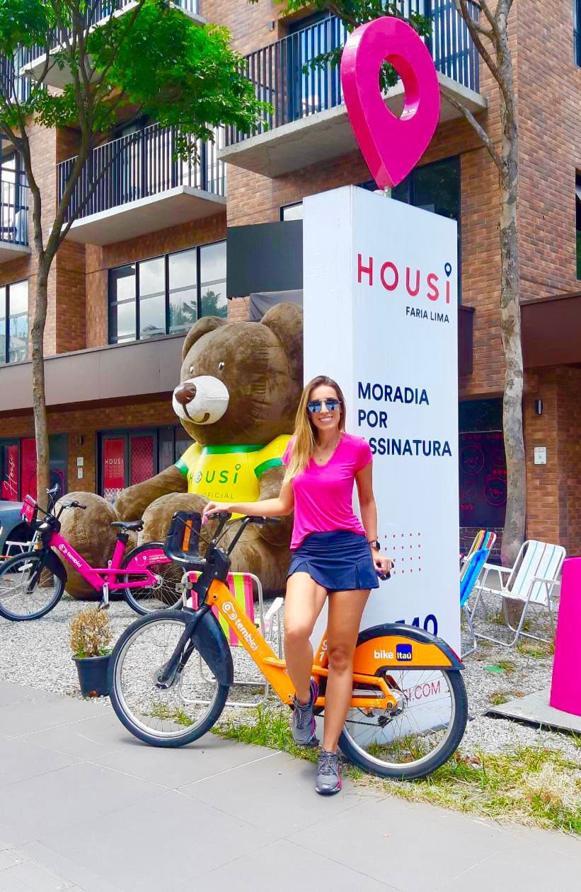 Tembici e Housi inauguram "Estação Rosa" de Bike Itaú na Faria Lima ao som de DJ Pedretti - imagem 7