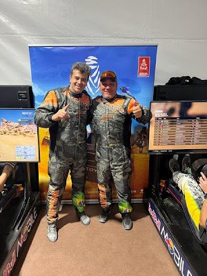 Dakar: Em dia de "rio de pedras" Luppi/Justo fecham em 3º e Conti/Bianchi em 14º na T4 - imagem 8