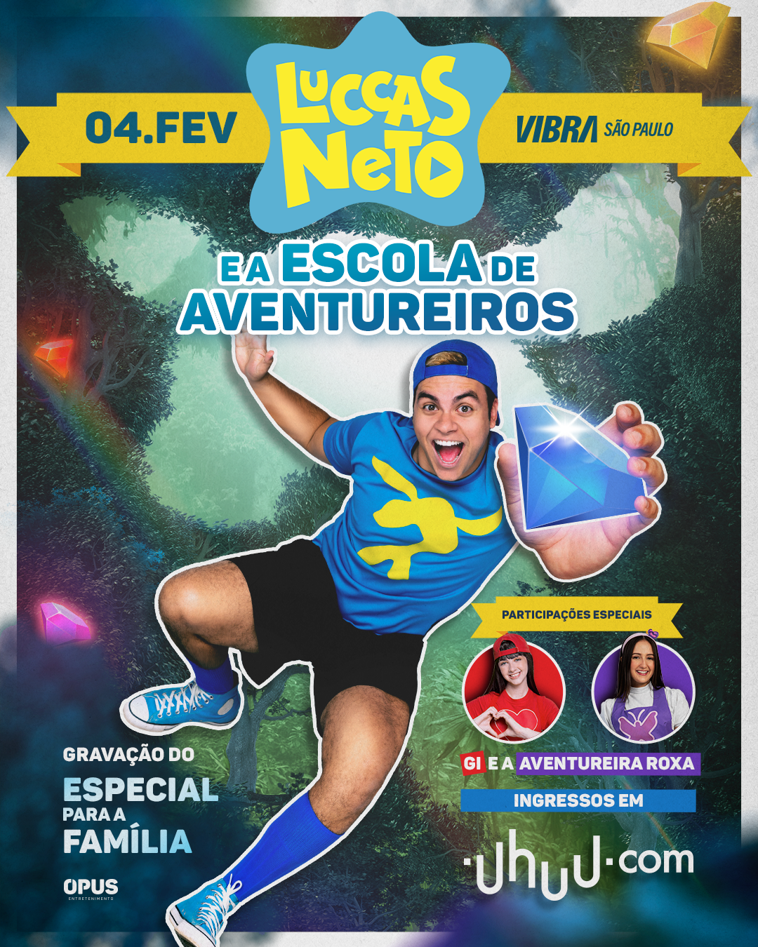 LUCCAS NETO GRAVA ESPECIAL DA FAMÍLIA PARA O STREAMING EM SÃO PAULO - imagem 6