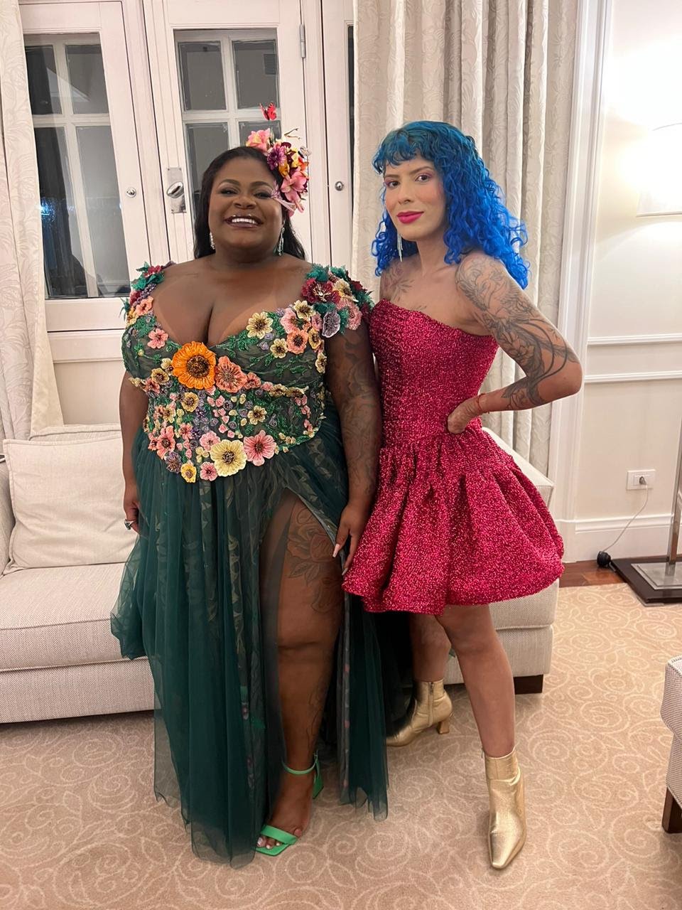 Estilista veste Jojo Toddynho para o baile da Vogue com peça inspirada em Jean Paul Gaultier