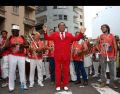 Candinho Neto e sua Banda do Candinho prestigiam Majú Coutinho no carnaval de rua