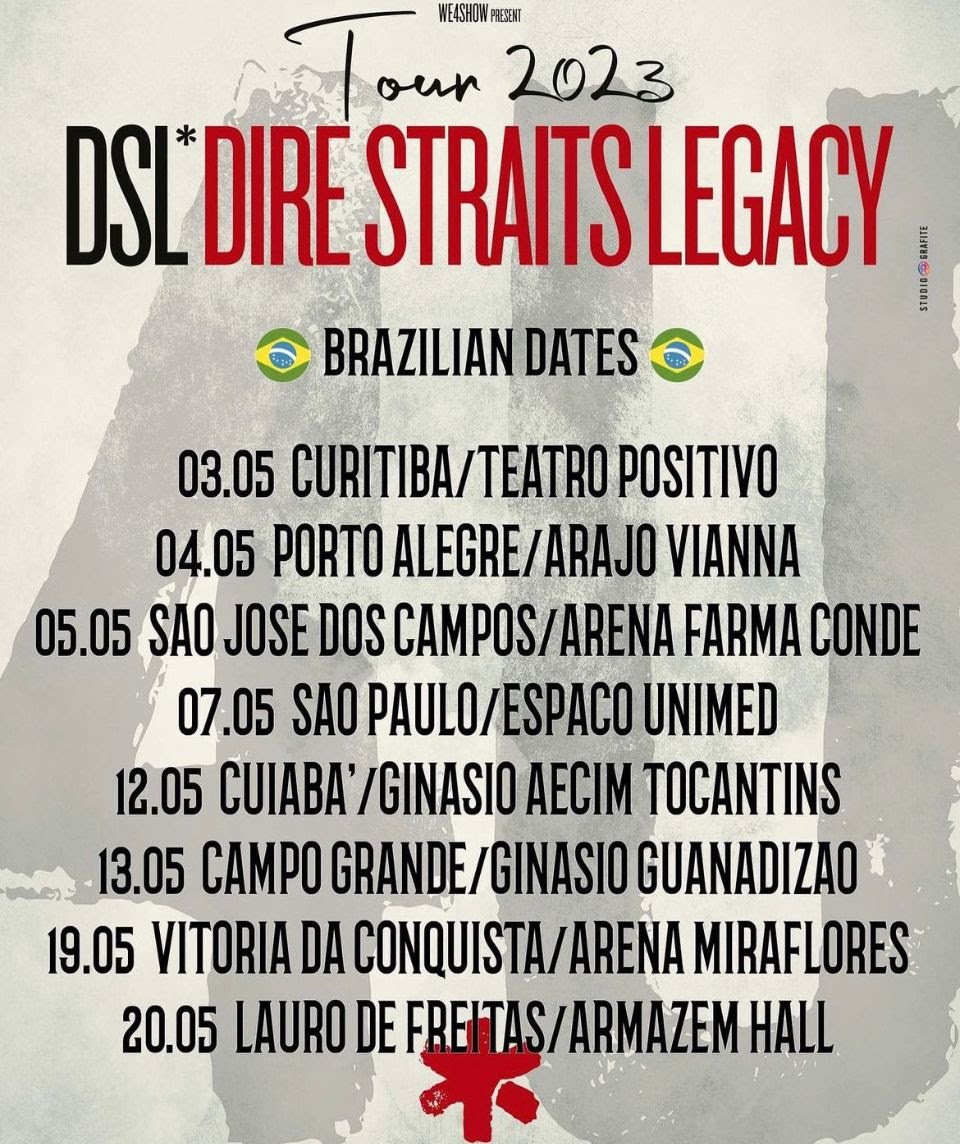 Dire Straits Legacy no Brasil em maio - imagem 2