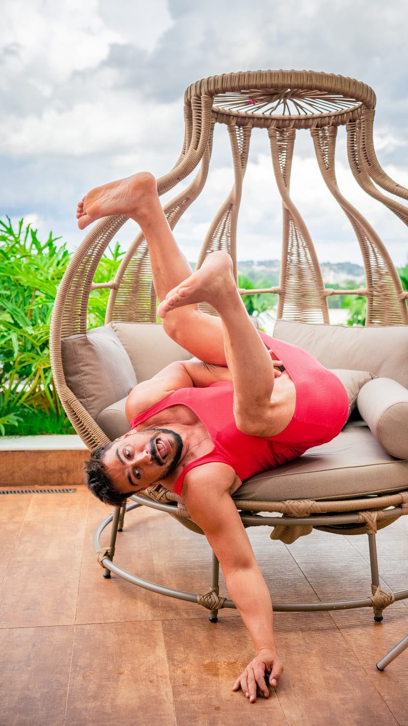Julio Rocha posa com "barrigão" para pedir ajuda aos seguidores para o nome da filha: "Melhor ensaio de - imagem 5