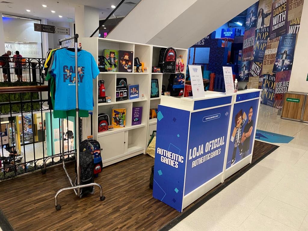 Marca geek 360br fecha parceria com Authentic Games em pop-up store
