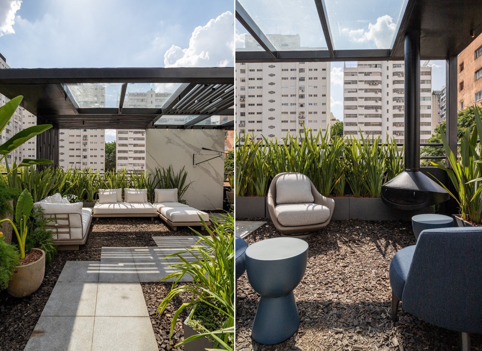 Mostra Artefacto 2023: com móveis orgânicos e um jardim tropical, o rooftop da arquiteta Patrícia Penna é um - imagem 3