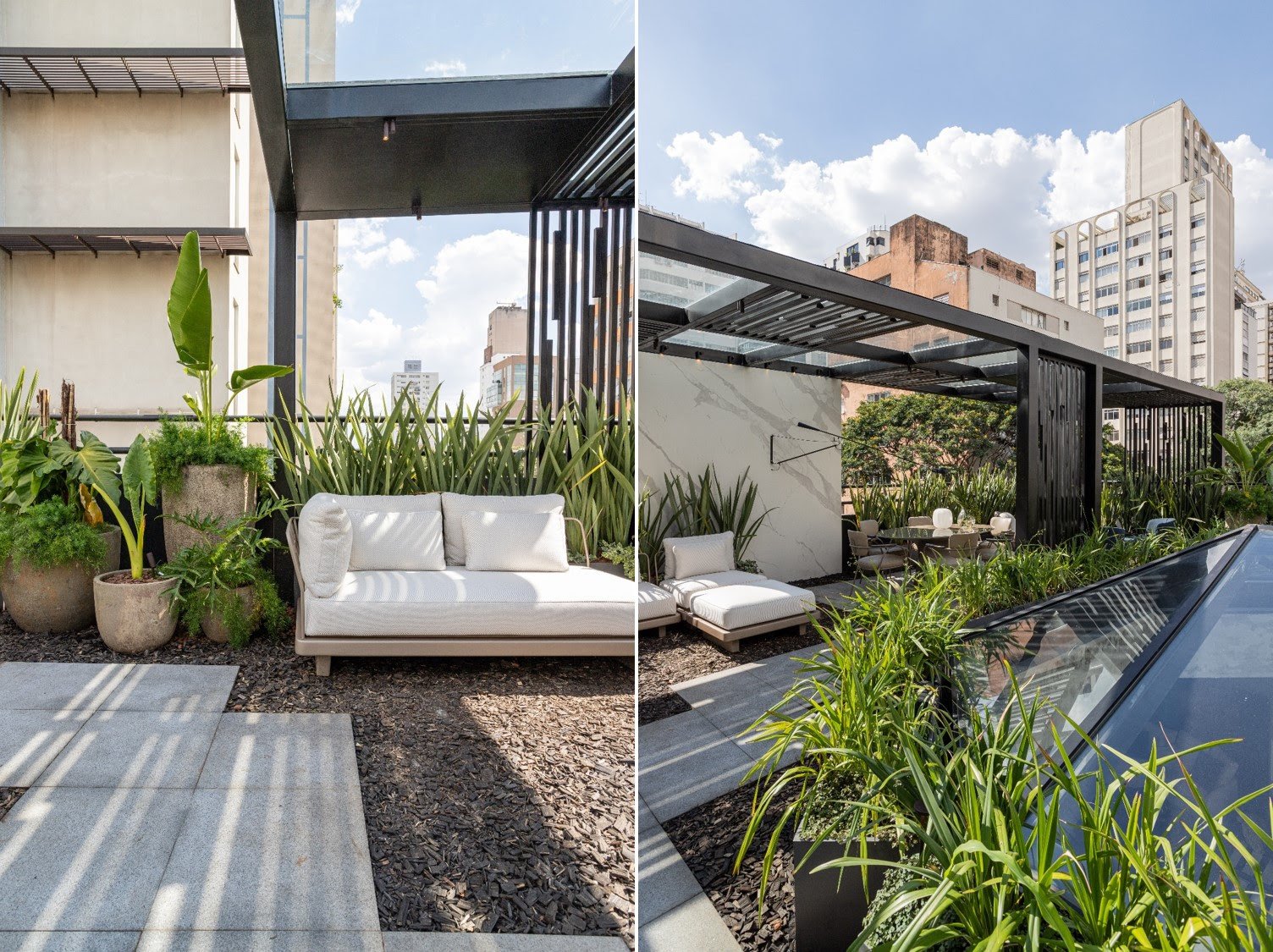 Mostra Artefacto 2023: com móveis orgânicos e um jardim tropical, o rooftop da arquiteta Patrícia Penna é um - imagem 5