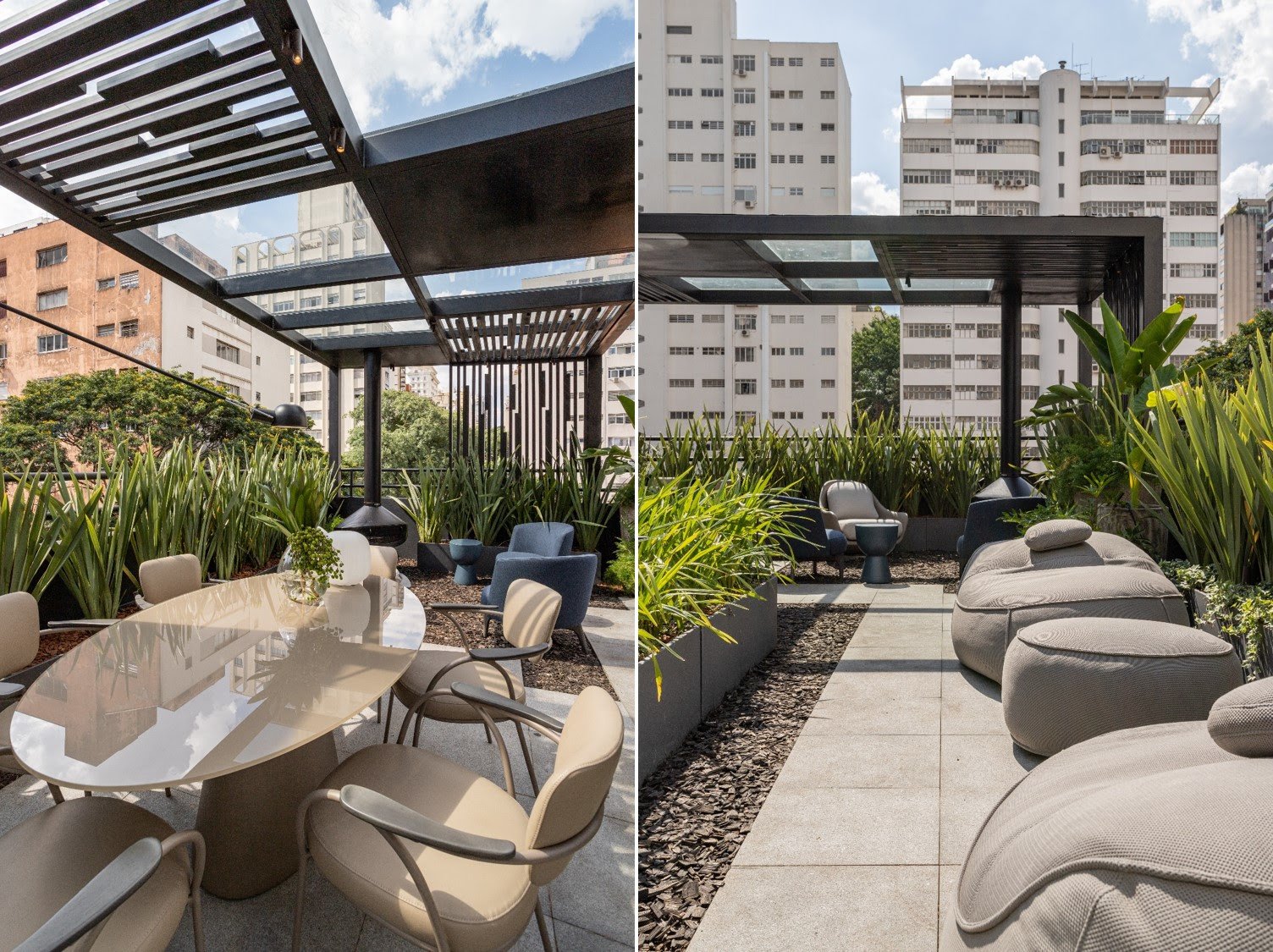 Mostra Artefacto 2023: com móveis orgânicos e um jardim tropical, o rooftop da arquiteta Patrícia Penna é um - imagem 6