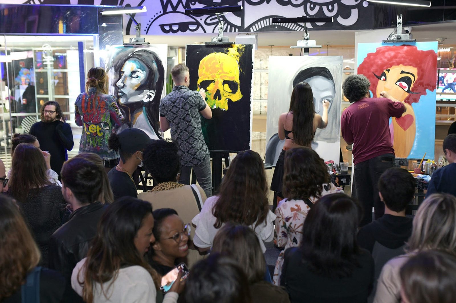 Pullman São Paulo Vila Olímpia realiza primeiro Artist Playground com Art Battle Lounge do ano - imagem 2