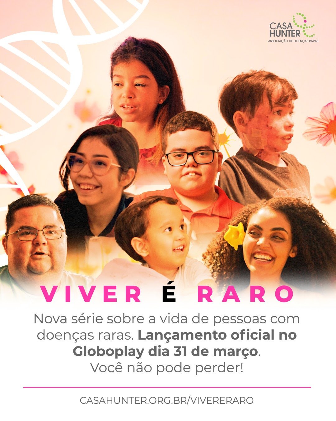 Série documental “Viver é Raro” fomenta debate sobre doenças raras e estará disponível no Globoplay