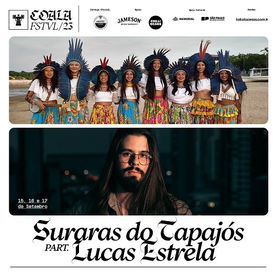 Coala Festival acolhe carimbó com Suraras do Tapajós e Lucas Estrela e hits de Simone em 50 anos de carreira