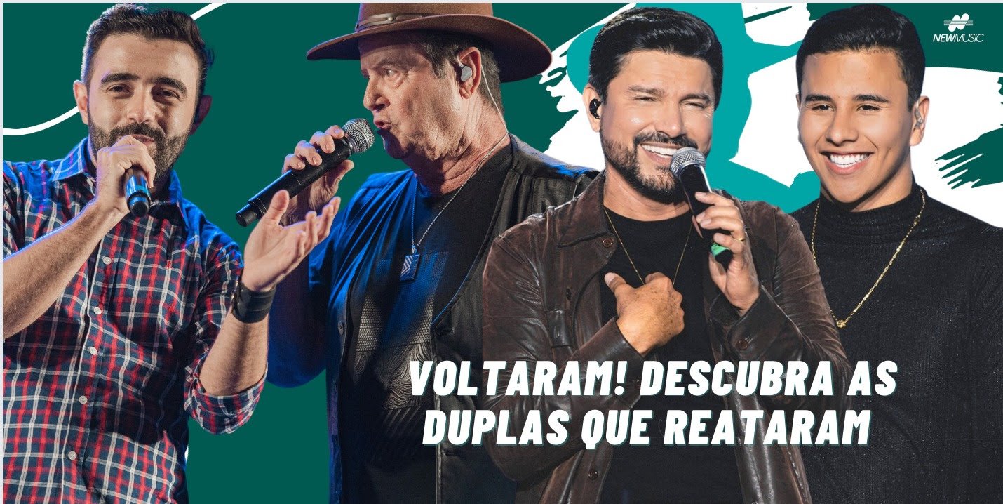 Hugo Pena e Gabriel e mais: duplas aclamadas voltam ao meio sertanejo após separações