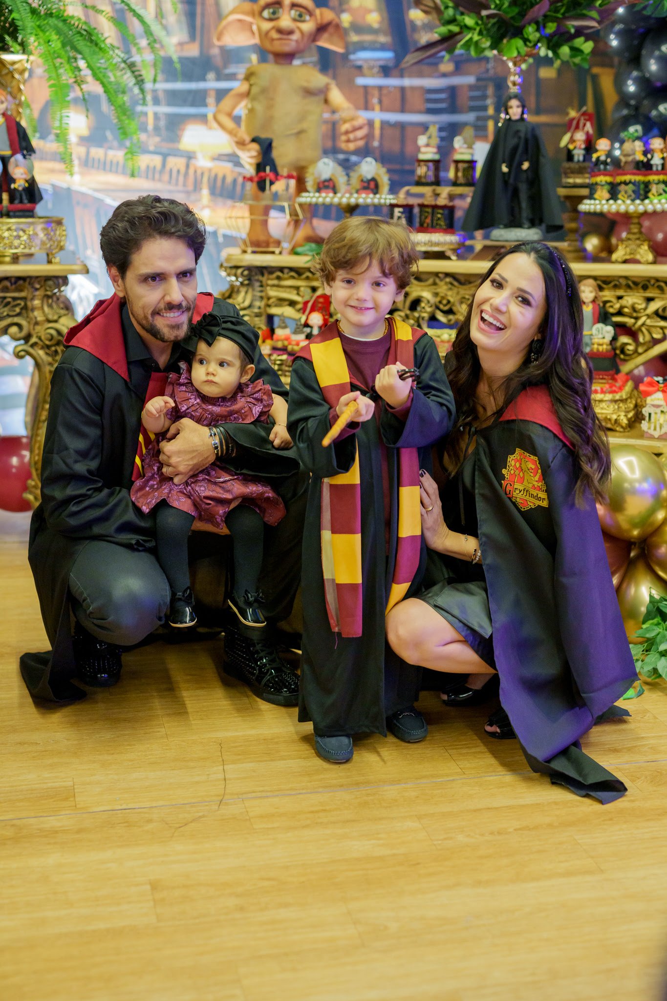 Thiago Arancam e Aline Frare comemoram 4 anos do filho mais velho com festa temática - imagem 3