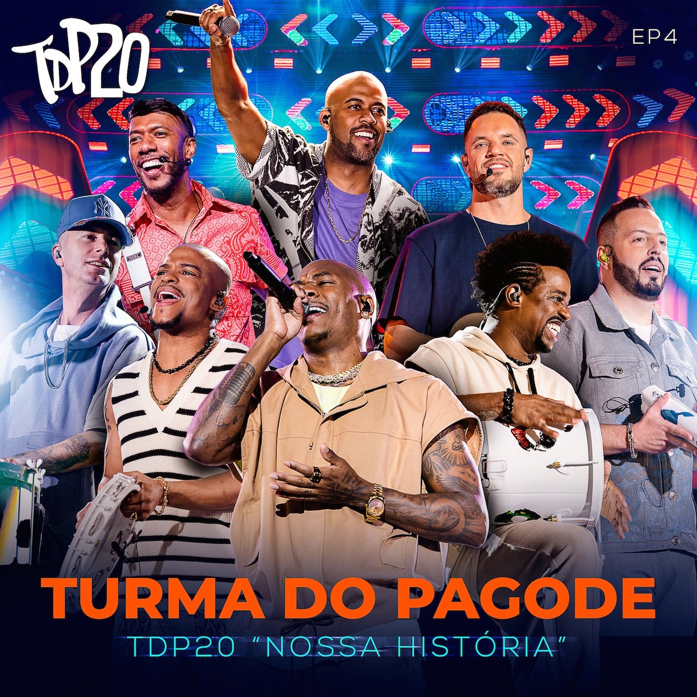 Turma do Pagode divulga mais quatro faixas de “TDP 20 – Nossa História”