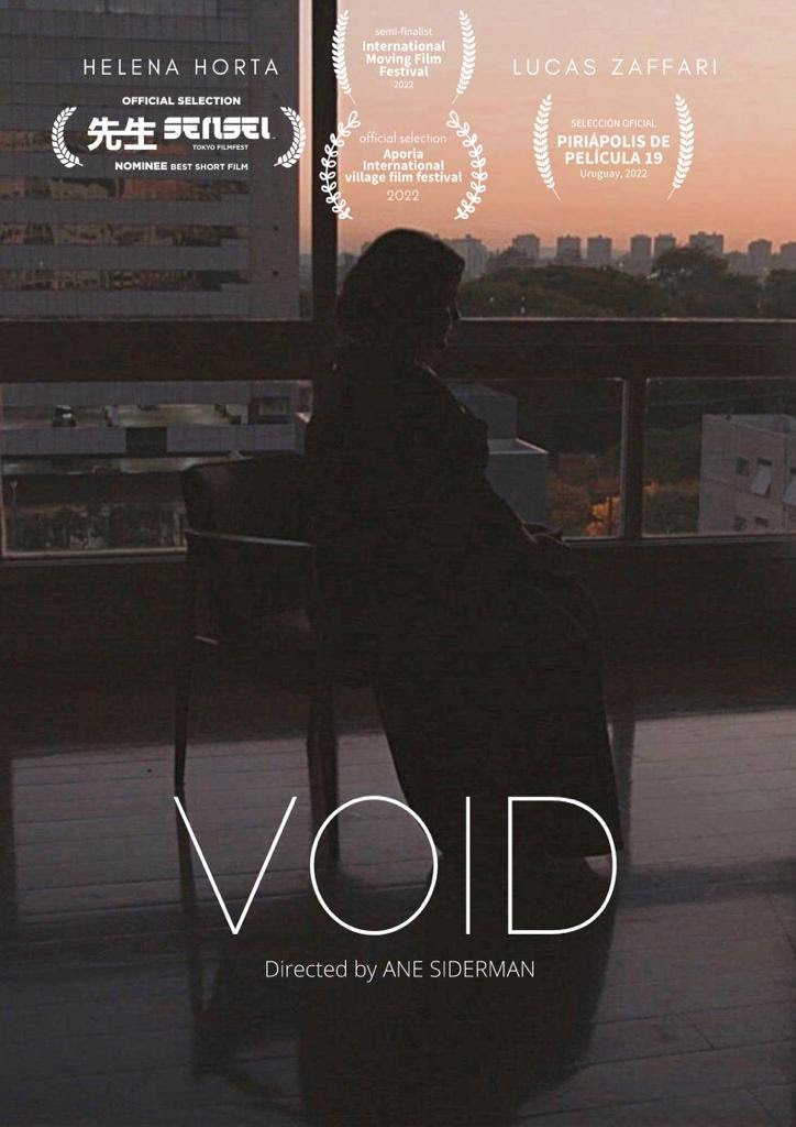 ‘VOID’, curta-metragem nacional com montagem de Fernanda Schein, brilha nos principais festivais de cinema de