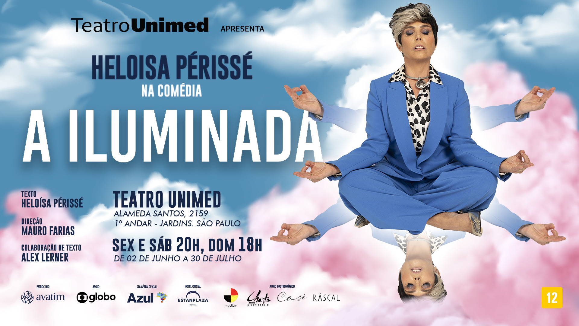 Começam as vendas de ingressos para a comédia A Iluminada, com Heloisa Périssé, no Teatro Unimed - imagem 2