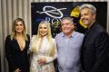 Flávia Alessandra Otaviano Costa e casal de franqueados Barra da Tijuca