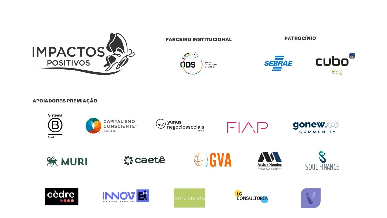 ABERTA AS INSCRIÇÕES DO PRÊMIO IMPACTOS POSITIVOS - imagem 6