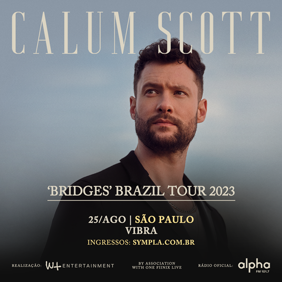 CALUM SCOTT VOLTA AO BRASIL EM AGOSTO E SE APRESENTANA VIBRA SÃO PAULO
