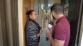 Heberton Lopes grava os bastidores de um motel