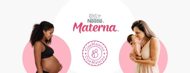 CineMaterna anuncia parceria com Nestlé Materna para fortalecer o apoio às mulheres durante a gestação, do