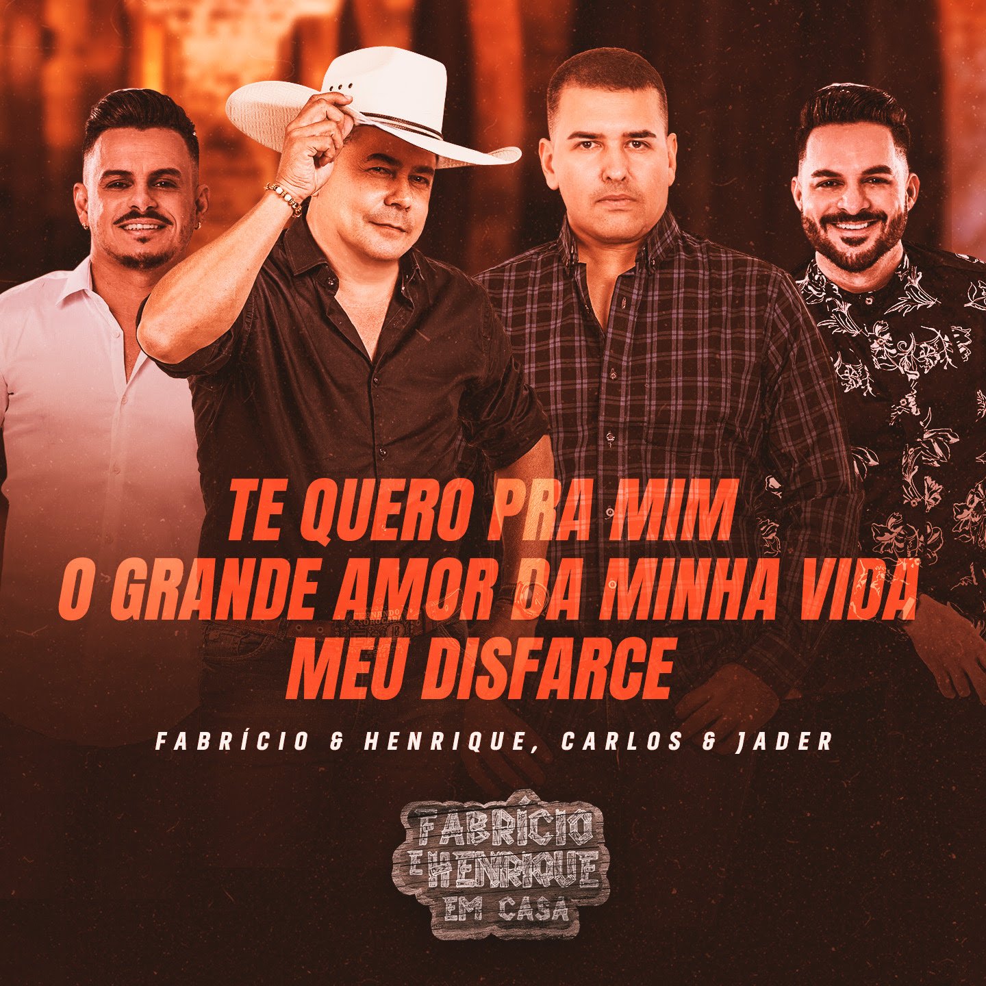 Fabrício & Henrique anunciam nova parceria de peso: Carlos & Jader