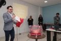 Eder Ignácio, coordenador do MUSP durante apresentação da coroa