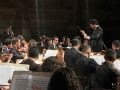 Orquestra Sinfônica Heliópolis sob regência do maestro assistente Paulo Galvão.