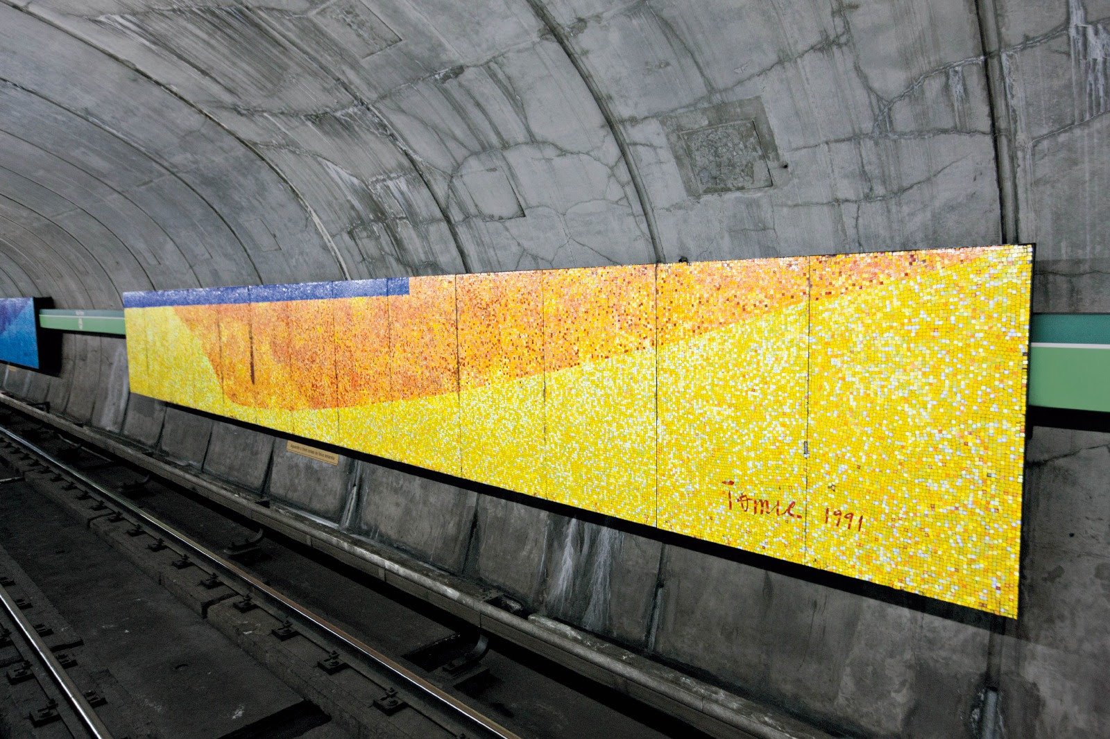 Quatro Estações de Tomie Ohtake está sendo restaurada - imagem 4