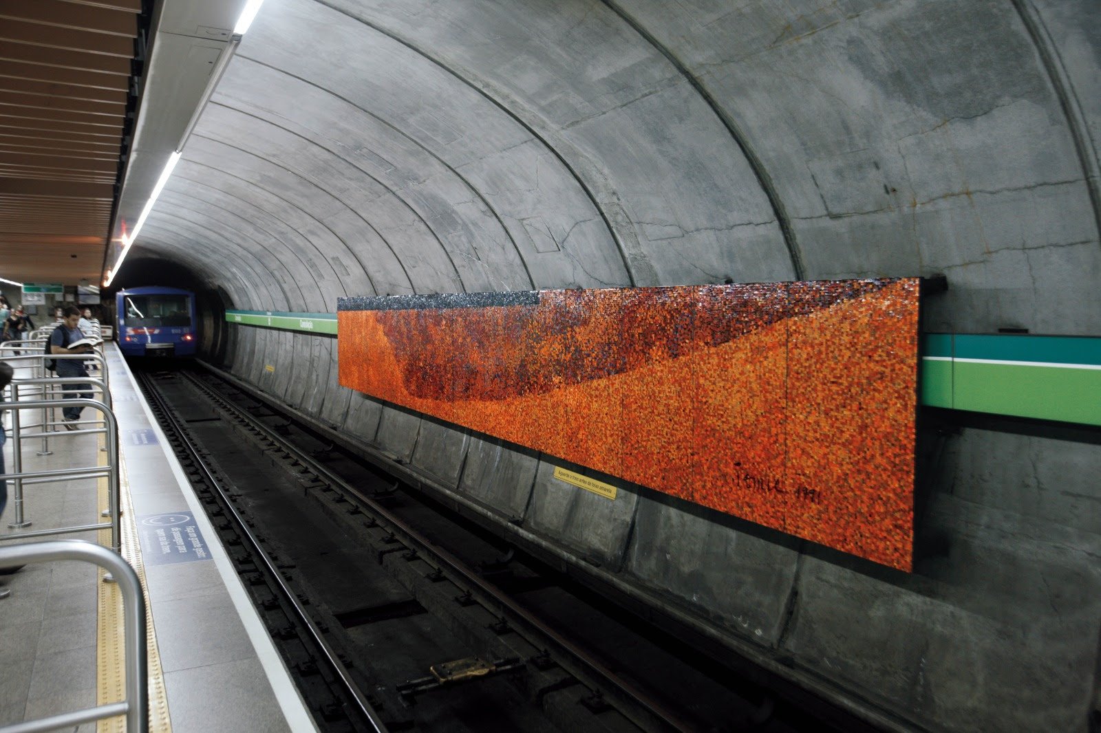 Quatro Estações de Tomie Ohtake está sendo restaurada - imagem 5