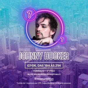 #SVOSECRETO revela Johnny Hooker como atração PRIDE